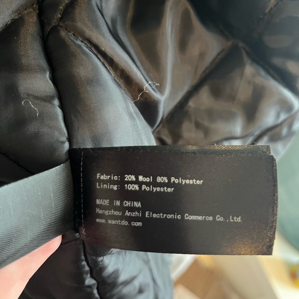 Gray Structured Military Field Jacket - Picture 4 of 5